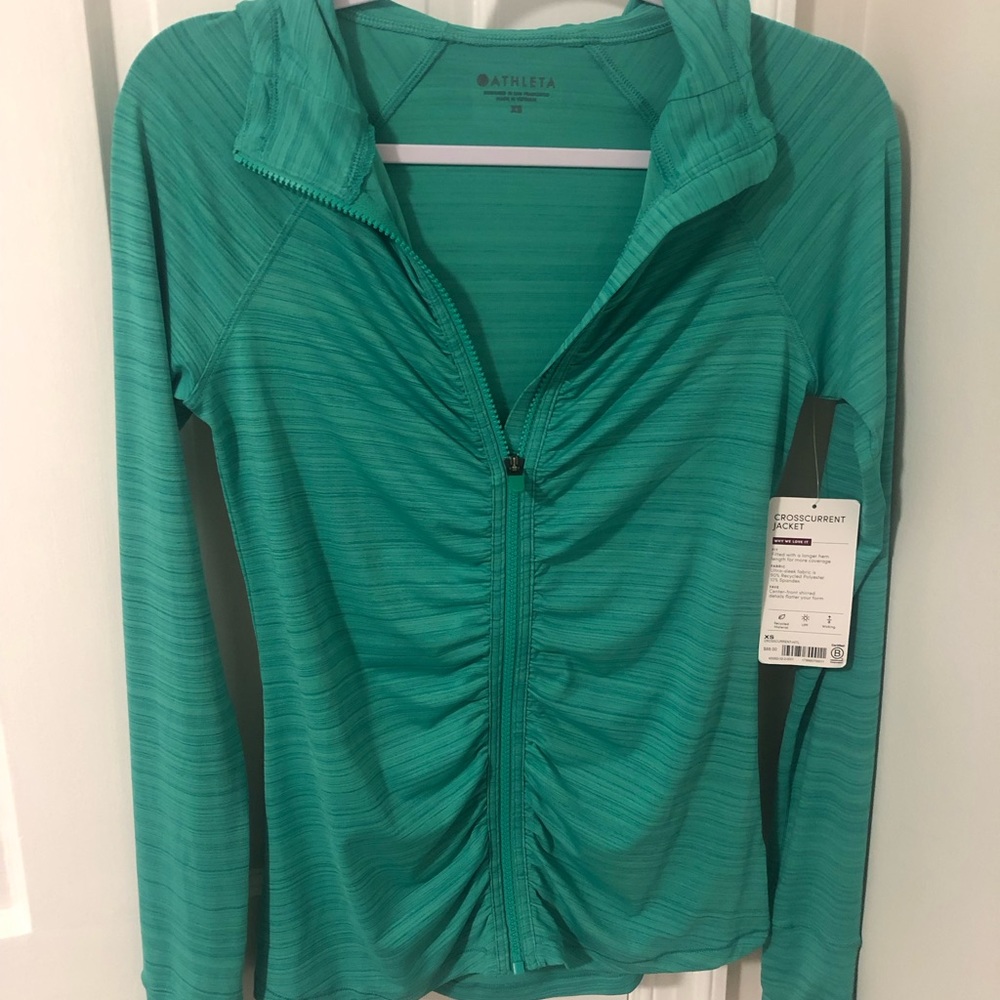 NEW WITH TAGS Athleta Athletic/Running Jacket | Pacifica Crosscurrent Jacket XS